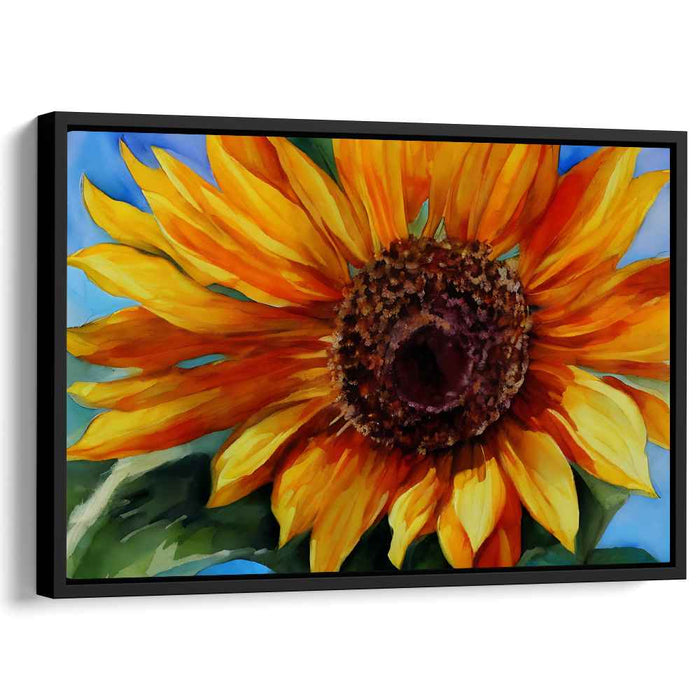 Watercolor Sunflower #106