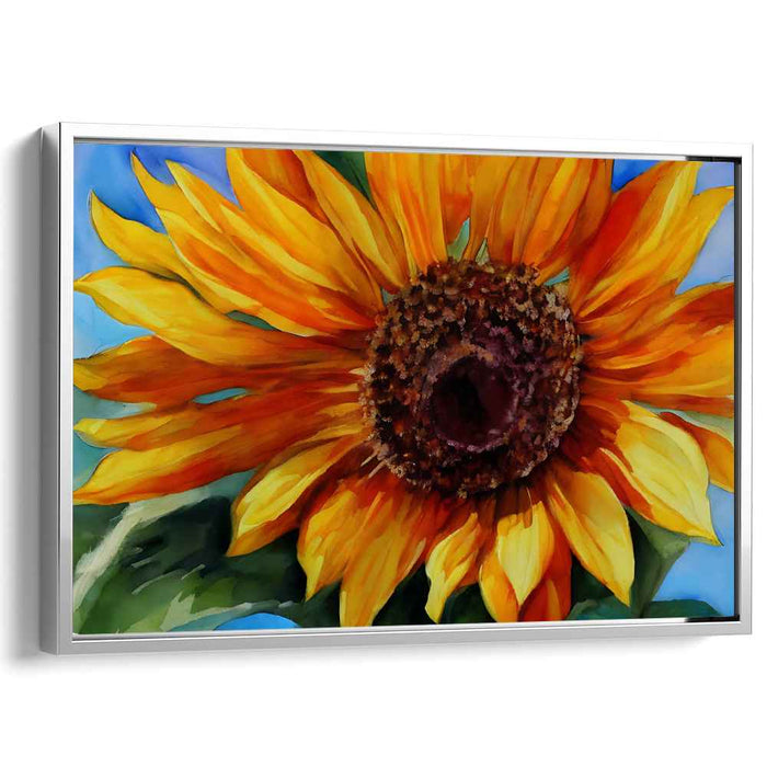 Watercolor Sunflower #106