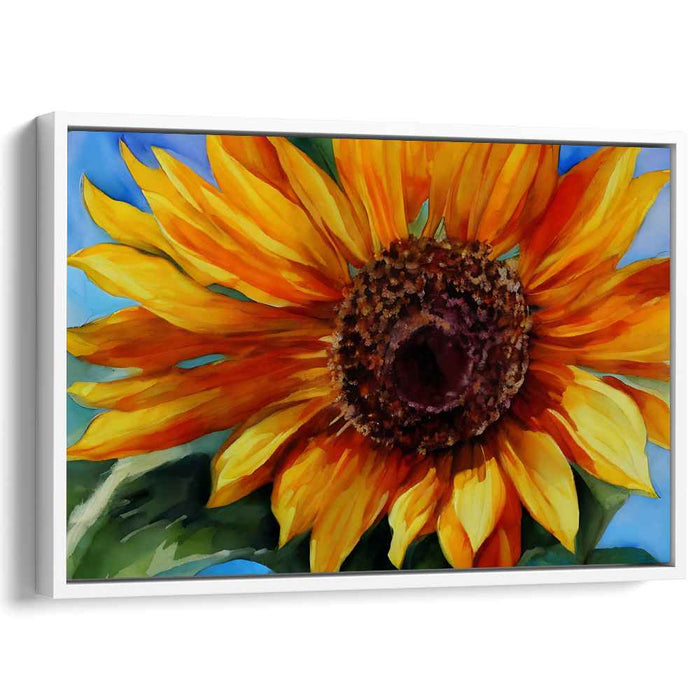 Watercolor Sunflower #106