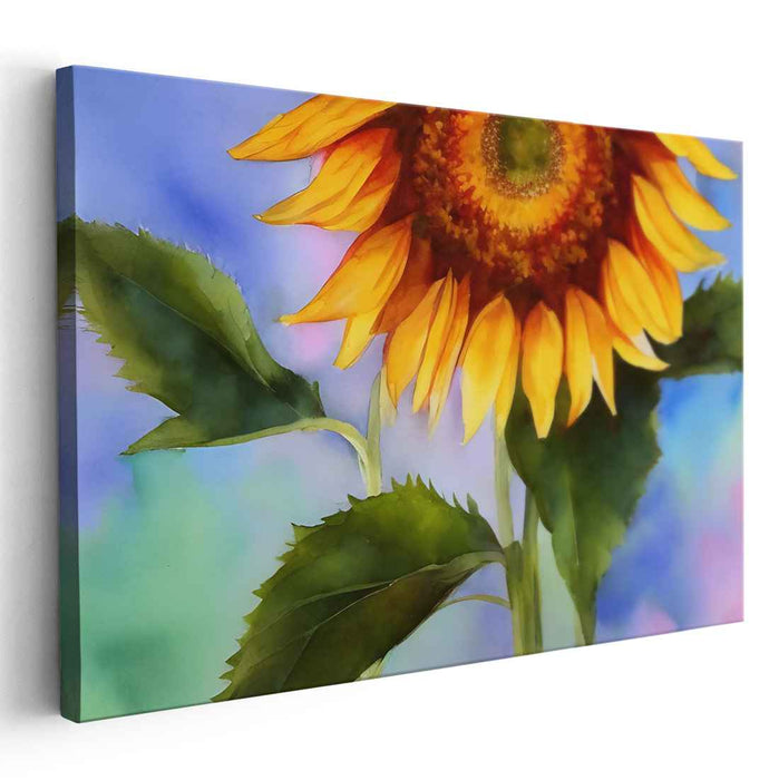 Watercolor Sunflower #116