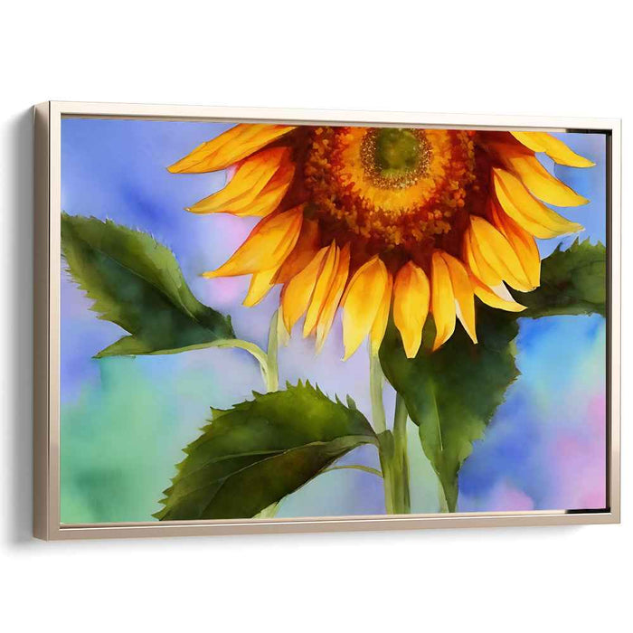 Watercolor Sunflower #116