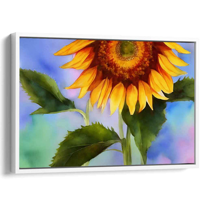 Watercolor Sunflower #116