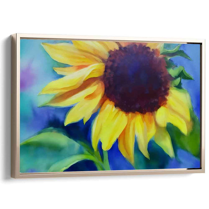 Rainbow Mist: Vivid Watercolor Canvas Art Print