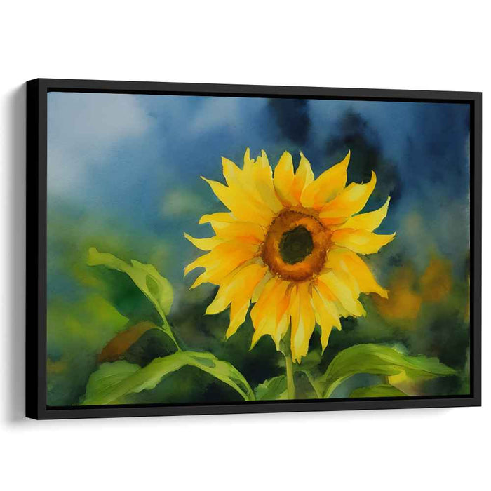 Watercolor Sunflower #121