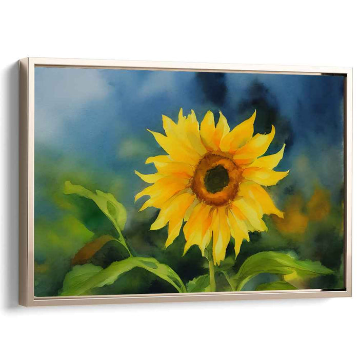 Watercolor Sunflower #121