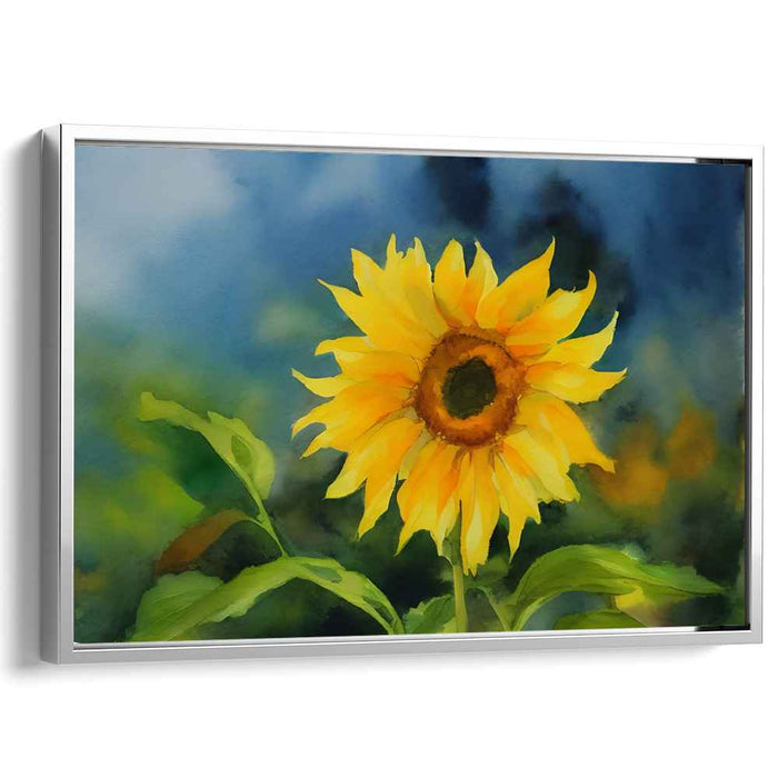 Watercolor Sunflower #121