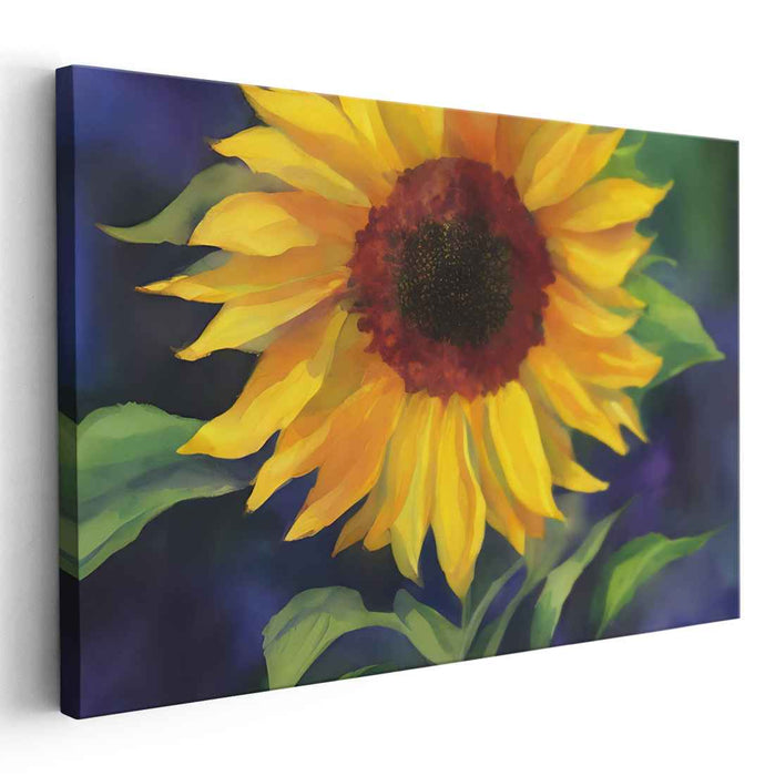 Watercolor Sunflower #128