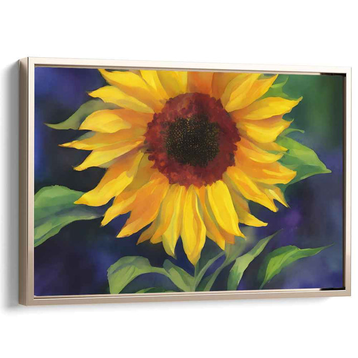 Watercolor Sunflower #128