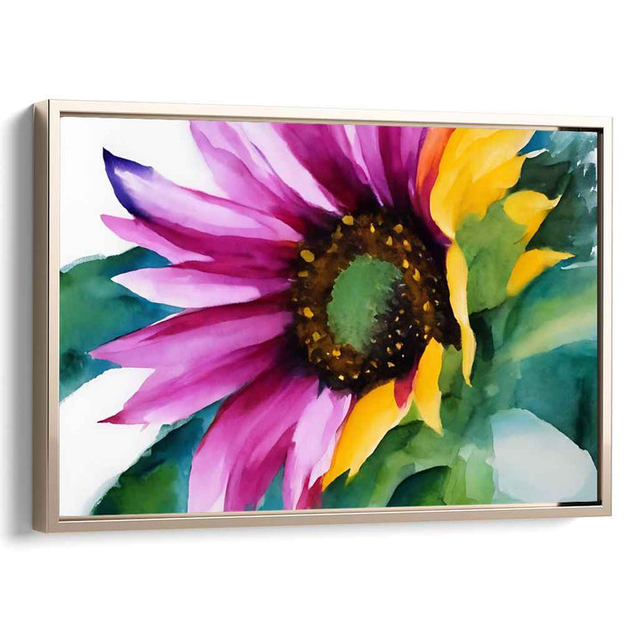 Watercolor Sunflower #131