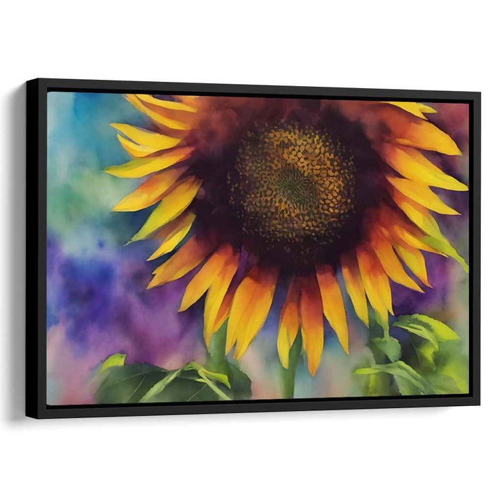 Watercolor Sunflower #134