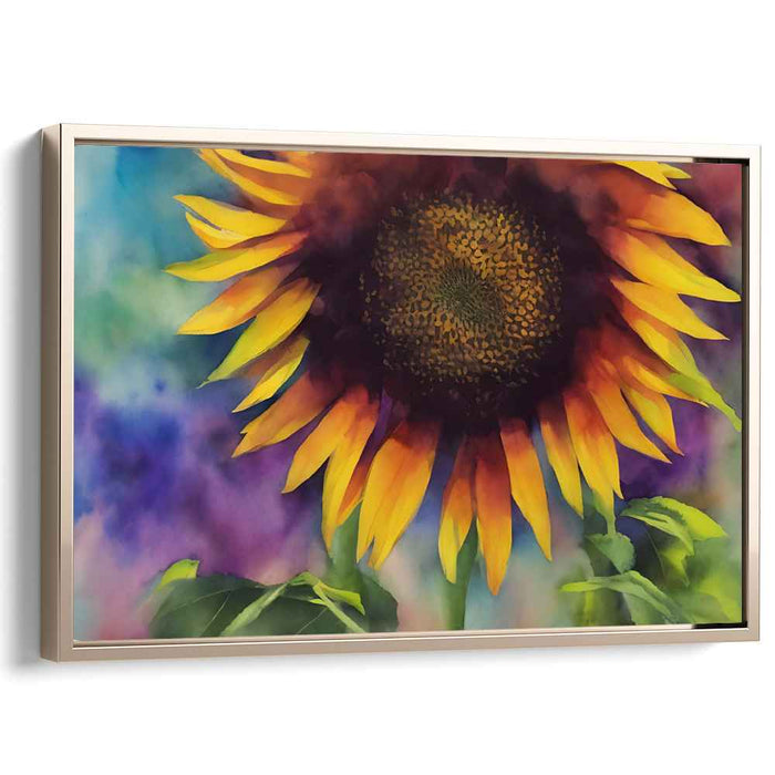 Watercolor Sunflower #134