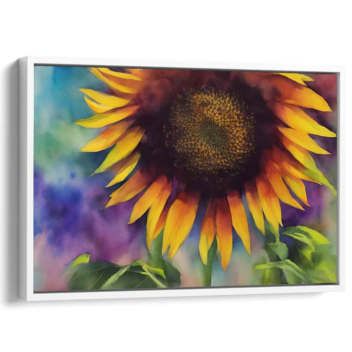 Watercolor Sunflower #134