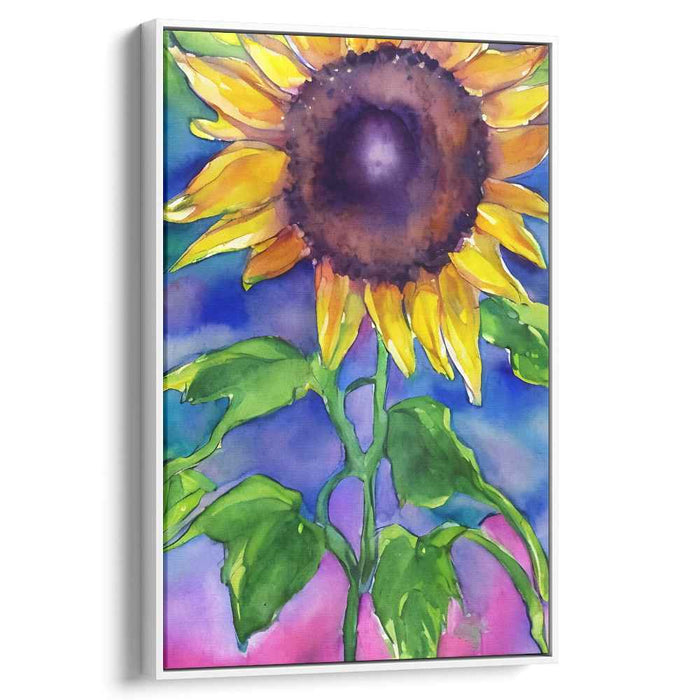 Watercolor Sunflower #201