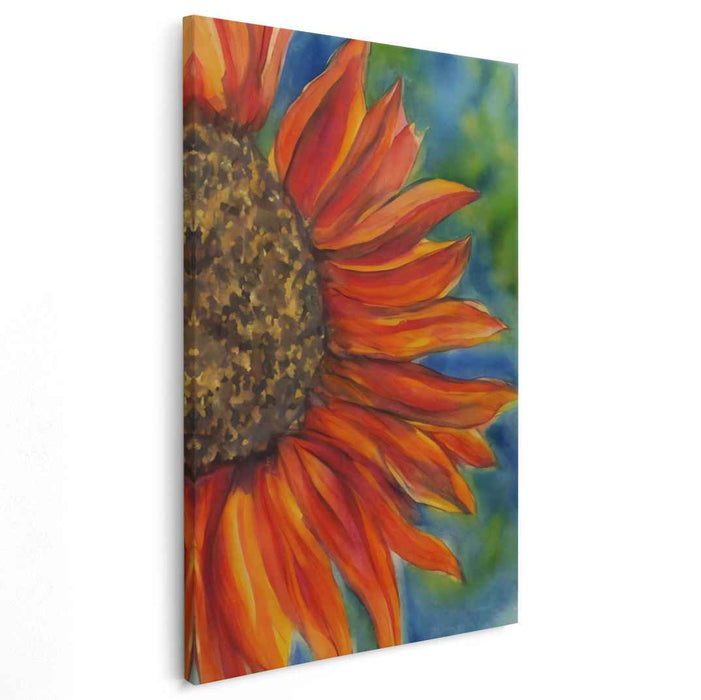 Watercolor Sunflower #204