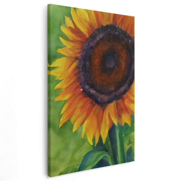 Watercolor Sunflower #205