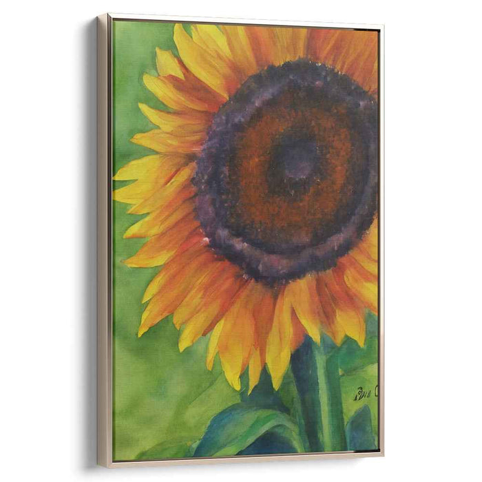 Watercolor Sunflower #205