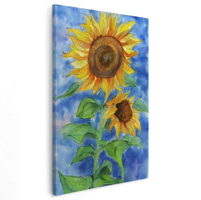 Watercolor Sunflower #207