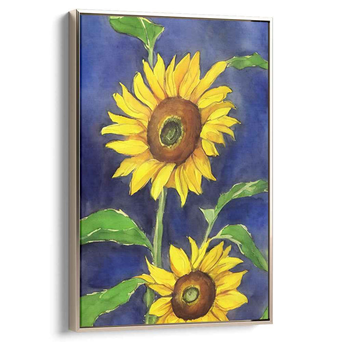 Watercolor Sunflower #208