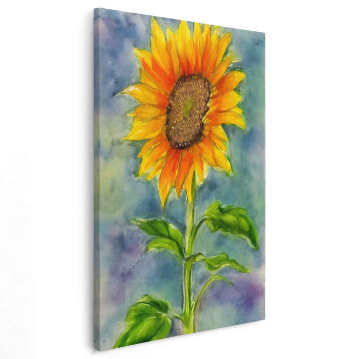 Sunshine Petals: Watercolor Sunflower Artwork