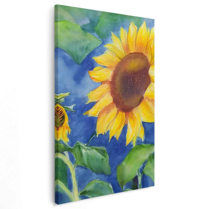 Watercolor Sunflower #218