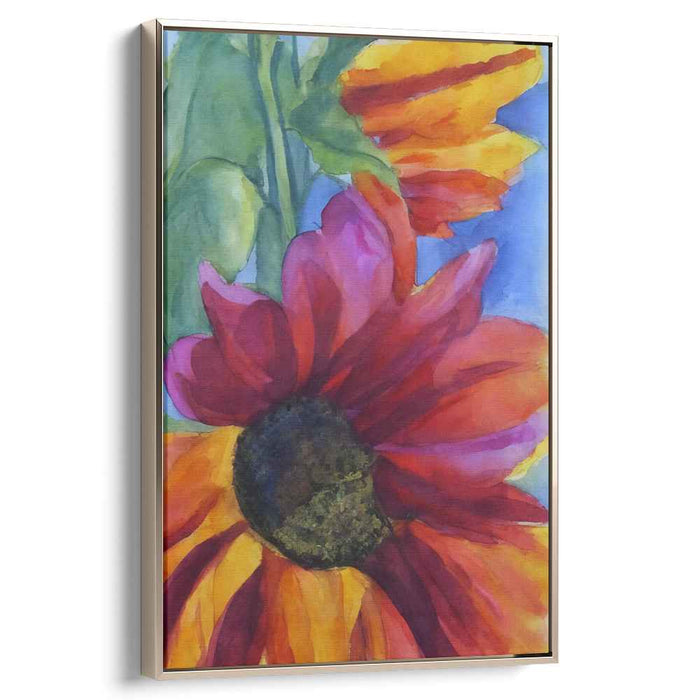 Watercolor Sunflower #222