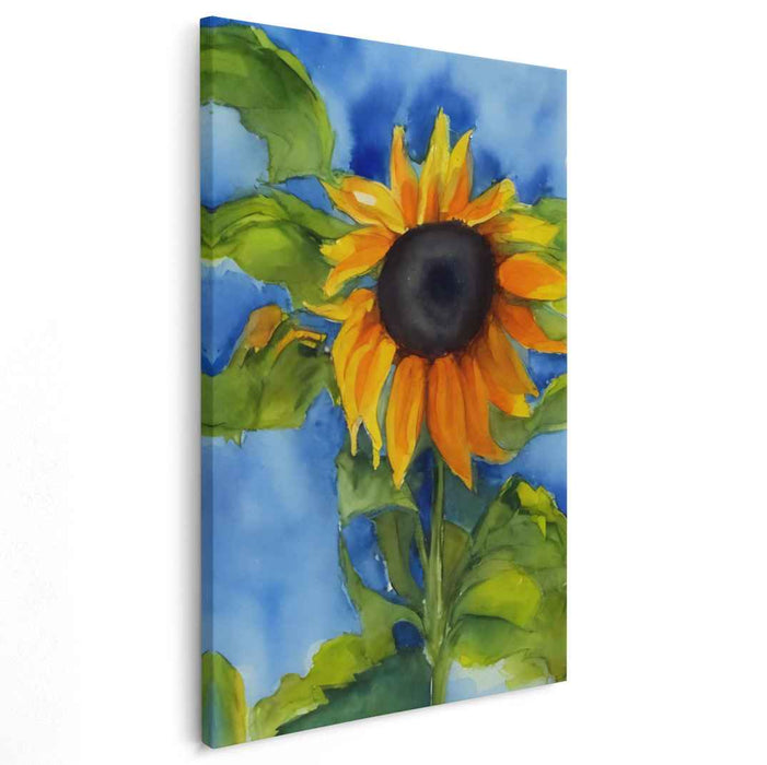 Watercolor Sunflower #227