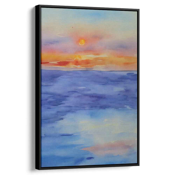 Watercolor Sunset #204