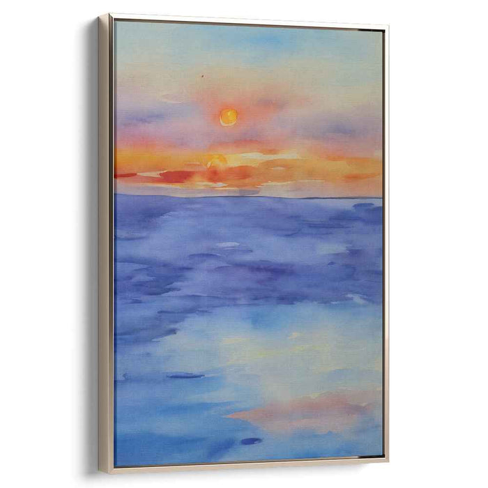 Watercolor Sunset #204