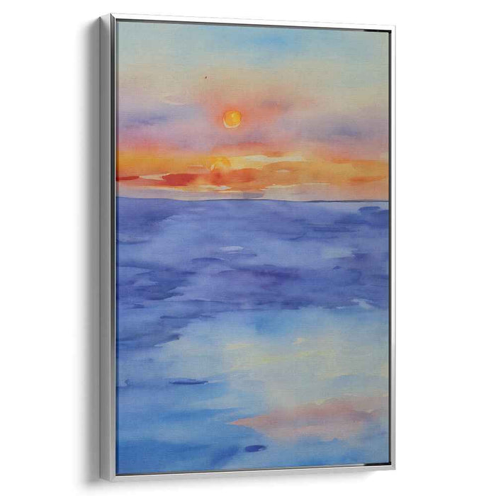 Watercolor Sunset #204