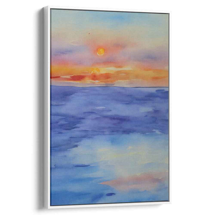Watercolor Sunset #204