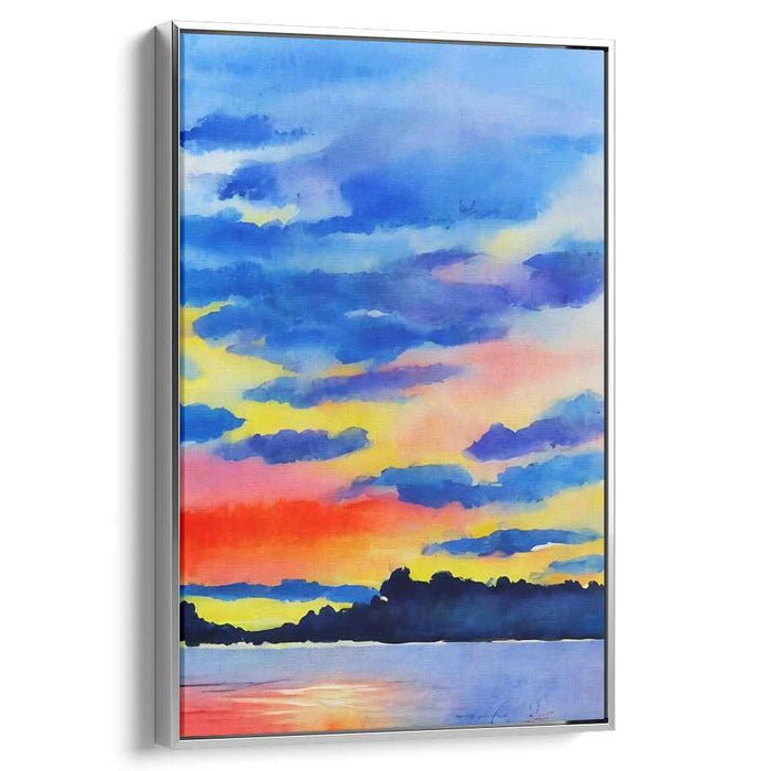 Watercolor Sunset #214