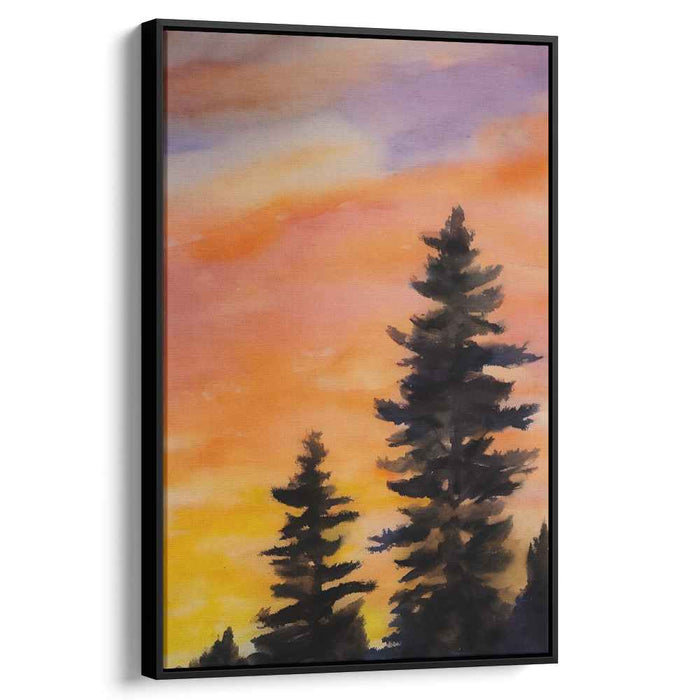 Watercolor Sunset #224