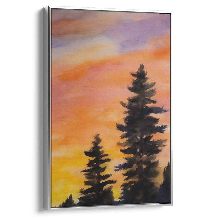 Watercolor Sunset #224