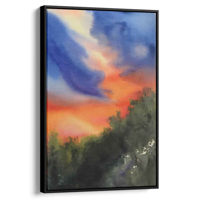 Rainbow Dreamscape: A Watercolor Reverie