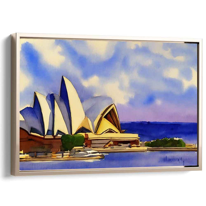Watercolor Sydney Opera House #105