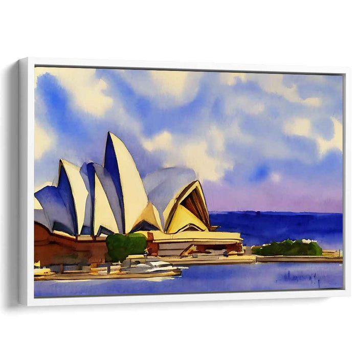 Watercolor Sydney Opera House #105