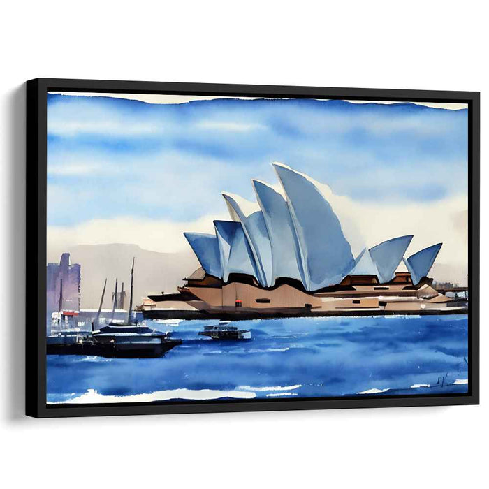 Watercolor Sydney Opera House #114