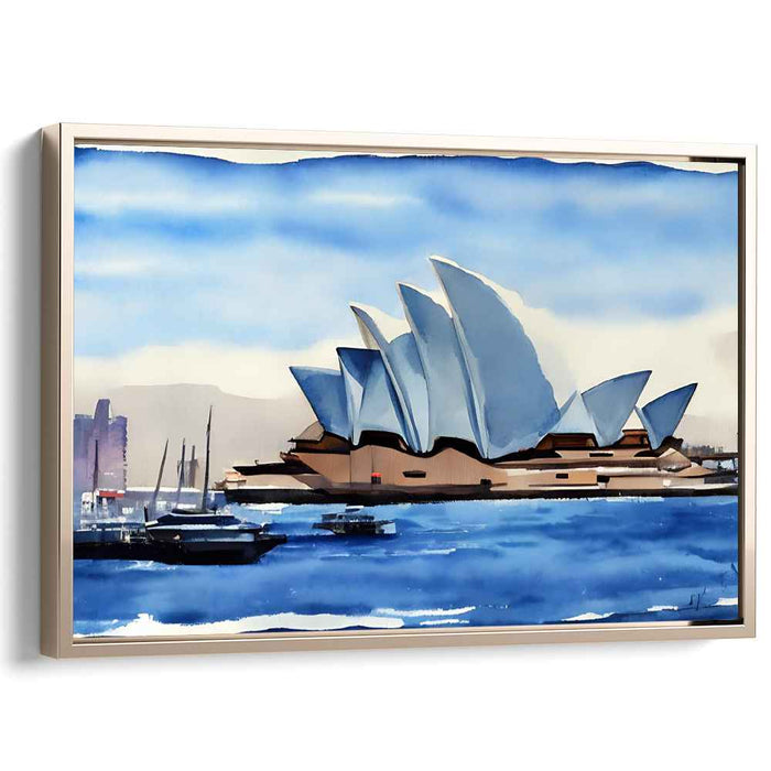 Watercolor Sydney Opera House #114