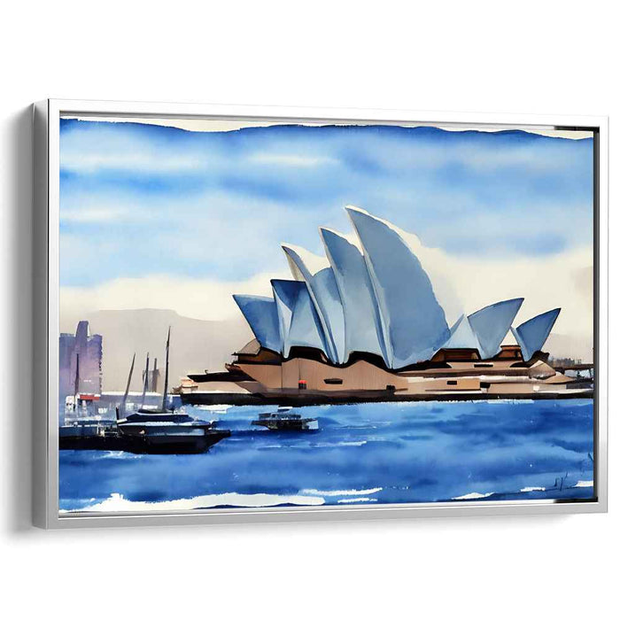 Watercolor Sydney Opera House #114