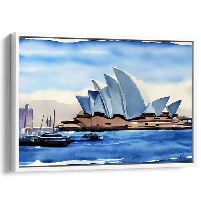 Watercolor Sydney Opera House #114