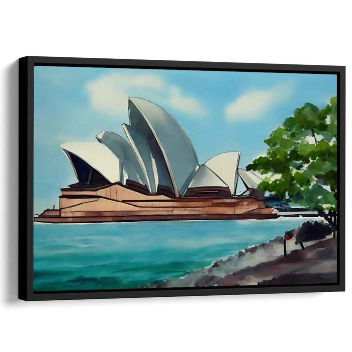 Watercolor Sydney Opera House #115