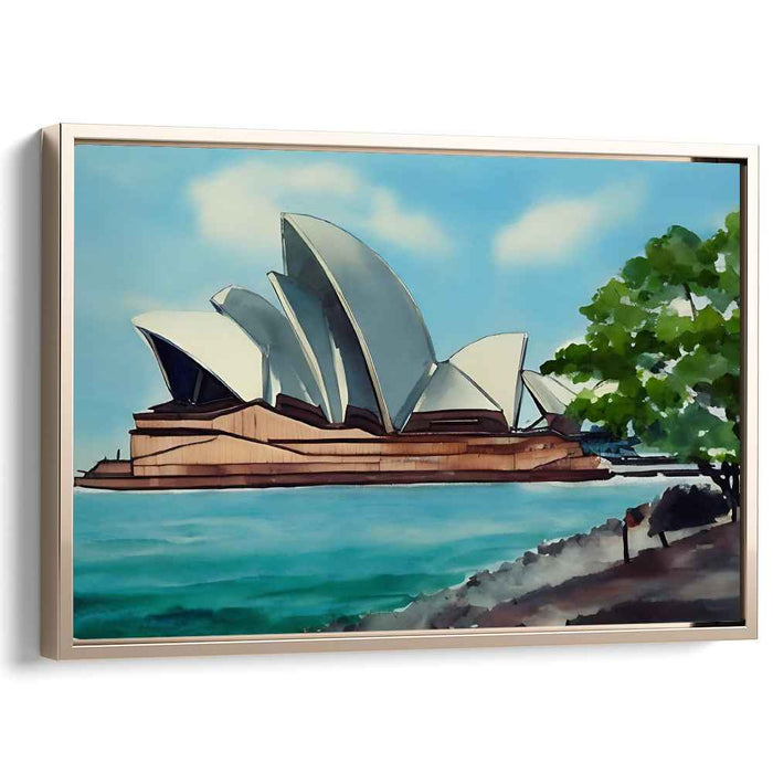 Watercolor Sydney Opera House #115