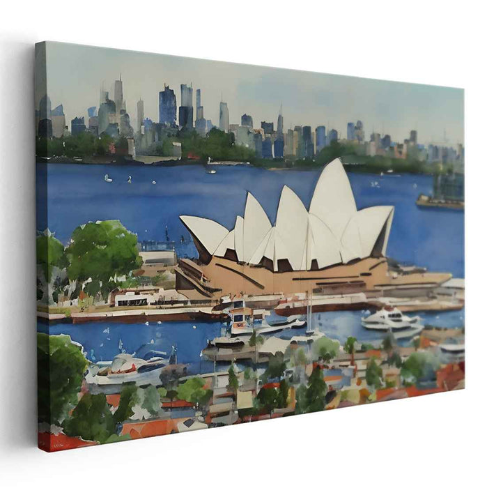 Watercolor Sydney Opera House #120
