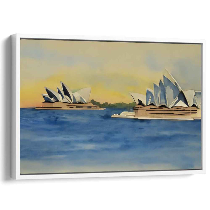 Watercolor Sydney Opera House #125