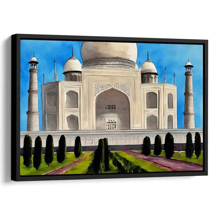 Watercolor Taj Mahal #123