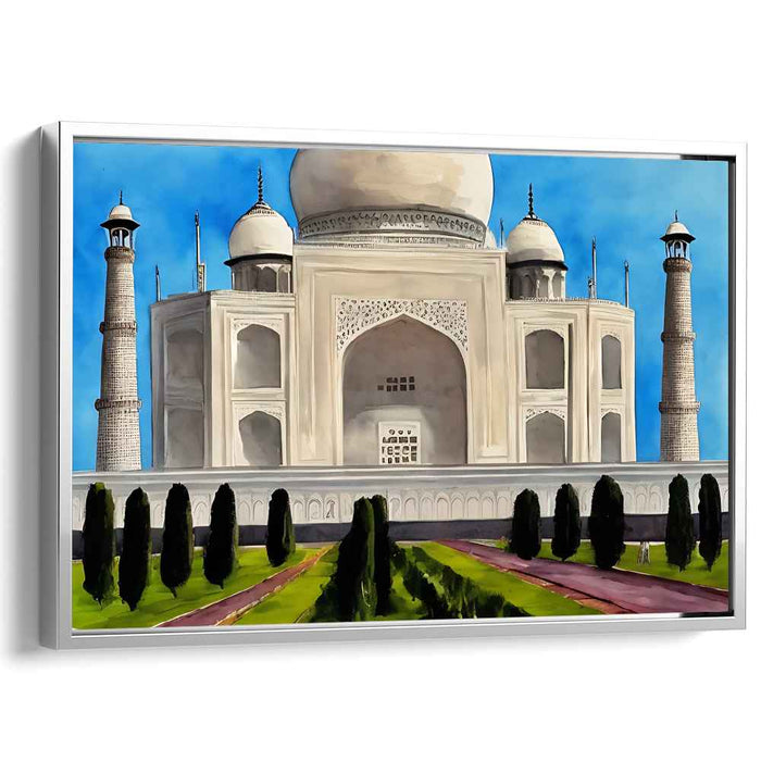 Watercolor Taj Mahal #123