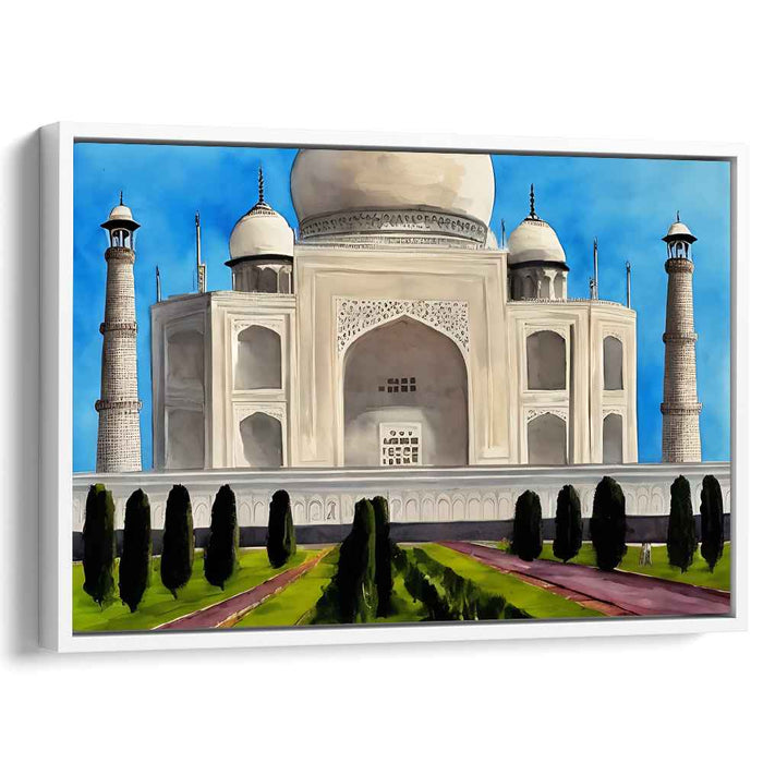 Watercolor Taj Mahal #123