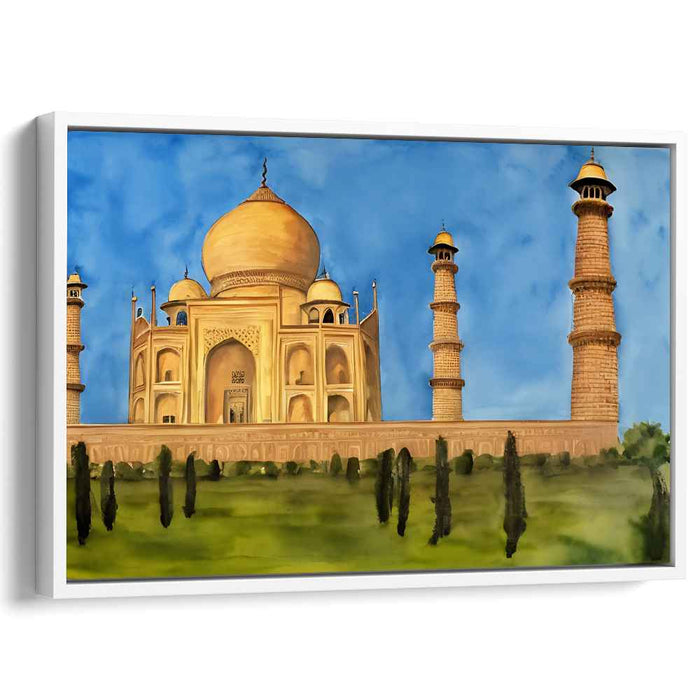 Watercolor Taj Mahal #132