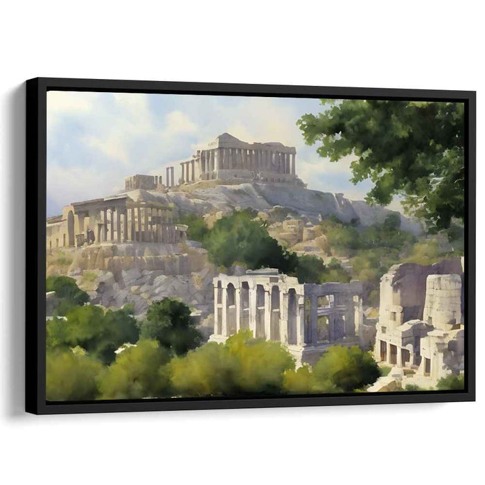 Watercolor Acropolis #102