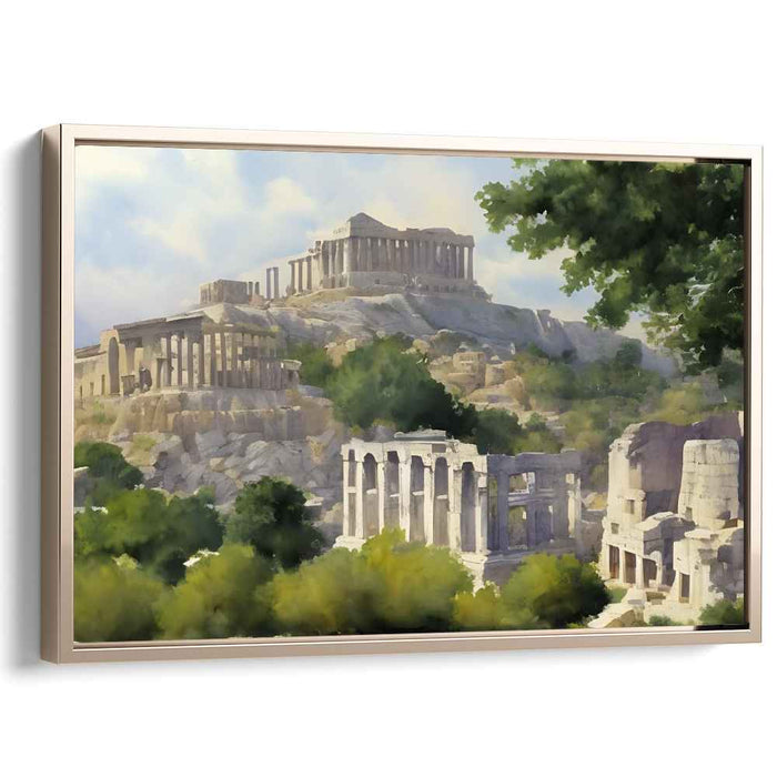 Watercolor Acropolis #102